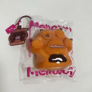 Mellojoy 발바닥 모양 파우치 오렌지
