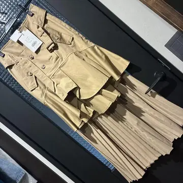 AMERI 새상품 PLEATS TRENCH SKIRT