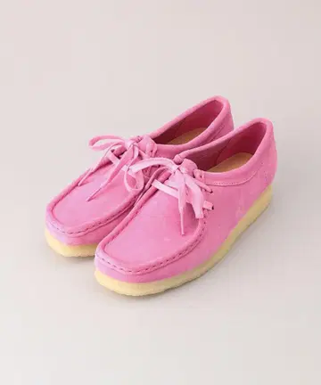 미사용 사이즈 37.5 (23.5cm) Clarks 왈라비 핑크