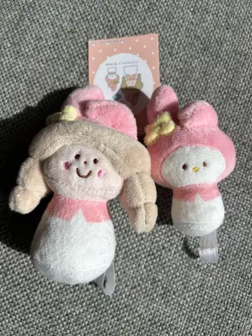 mizutama x 산리오 봉제 인형 키링 마이멜로디
