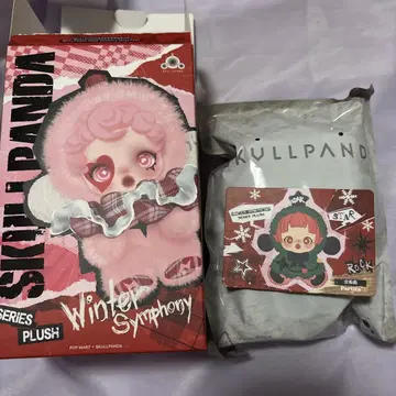 POPMART 스컬팬더 Winter Symphony 봉제 인형 STAR