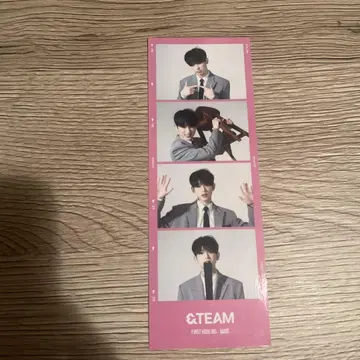 &TEAM 하루아 인생 4컷 유니버셜 럭키 드로우