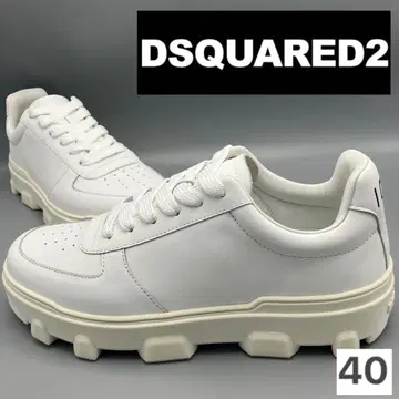 미사용 jp25 40 디스퀘어드 스니커즈 ICON BASKET