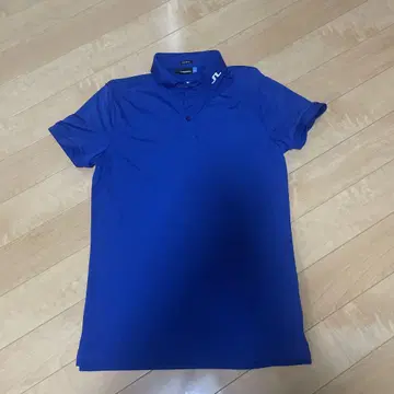 J.Lindeberg 파랑 레귤러 핏 셔츠