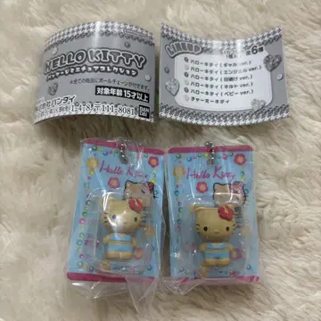 헬로키티 패키지 미니어처 컬렉션 일광화상 키티 2개 산리오