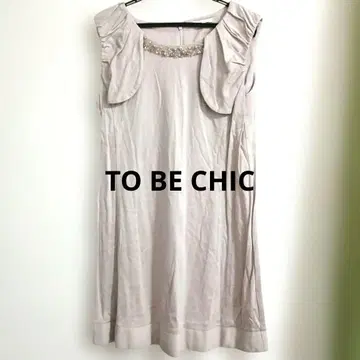 TO BE CHIC 슬리브리스 튜닉 II 베이지