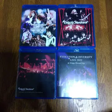 Unkindness Morpheus 라이브 Blu-ray 4개 세트