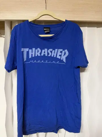 THRASHER 파랑 L 사이즈 T셔츠