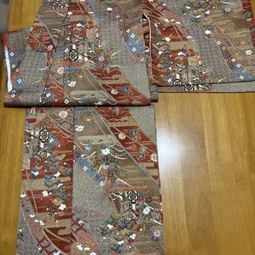 올 패턴 코몬 이중 기모노