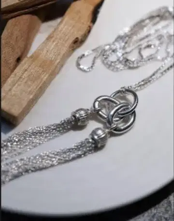 OX JEWELRY 실버 태슬 네크리스 [ MB ]