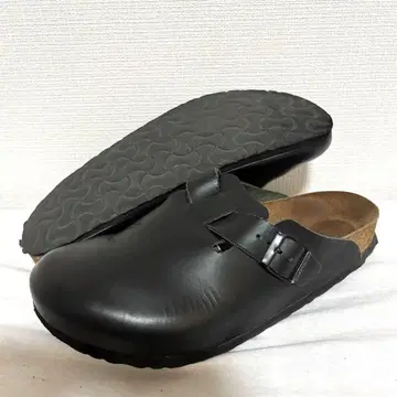 6173 BIRKENSTOCK 보스턴 블랙 가죽 26cm