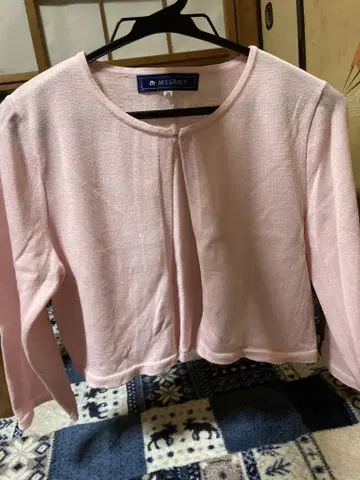 엠즈 그레이시 핑크 볼레로 여름