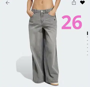 아디컬러 데님 ADILENIUM 팬츠 JV7455 size 26