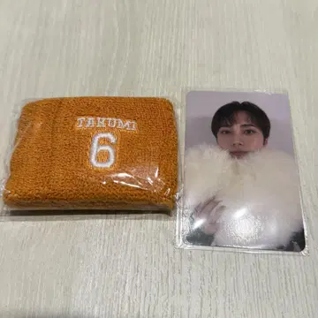 INI 오자키 타쿠미 셀카, 리스트 밴드 세트