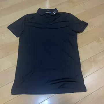 J.LINDEBERG 블랙 피케 셔츠 레귤러 핏