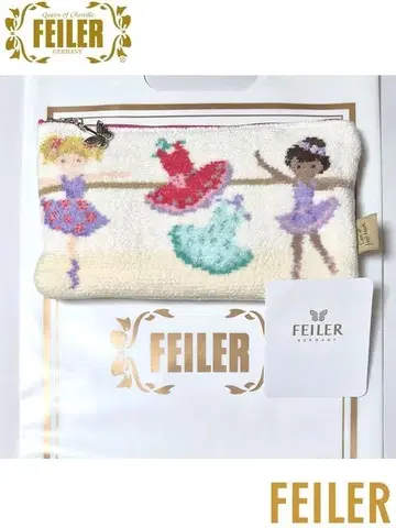 FEILER 플랫 파우치 발레리나 Ballerina