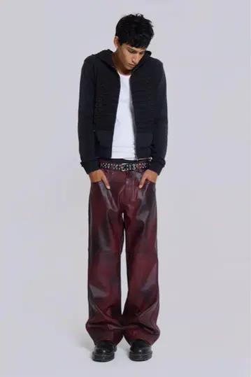 Jaded London size 32 인조 가죽 팬츠