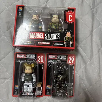 MARVEL STUDIOS 베어브릭 C 세트 20번 29번 세트