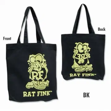 랫핑크 토트백 (BK) Rat Fink
