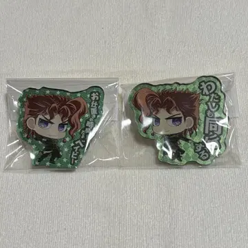 죠죠의 기묘한 모험 죠죠 JOJO WORLD 아크릴 배지 카쿄인 노리아키