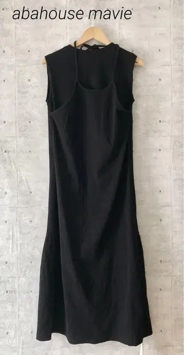 abahouse mavie 아바하우스마비 컷 리브 레이어드 스타일 원피스