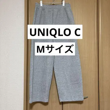 [UNIQLO] 맨투맨 와이드 팬츠/표시 사이즈 M 사이즈 그레이