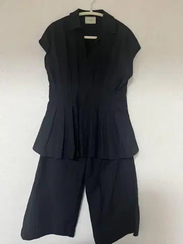 UNITED ARROWS 블랙 팬츠 셋업