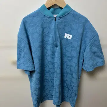MUNSINGWEAR ENVOY 꽃무늬 집업 셔츠