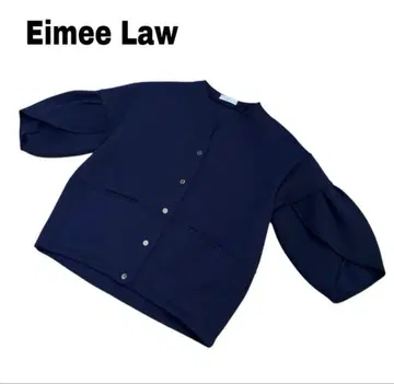[ Eimee Law ] 코쿤 슬리브 본딩 자켓