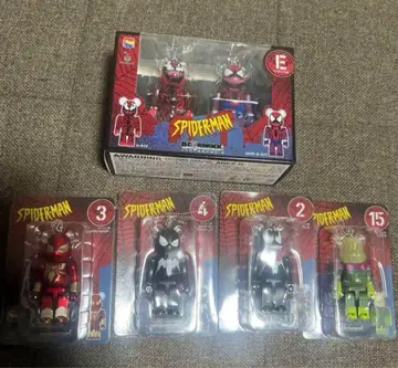 happy 복권 베어브릭 스파이더맨 페어 박스