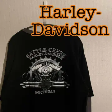 할리데이비슨 Harley-Davidson 긴팔 티셔츠 구제 의류