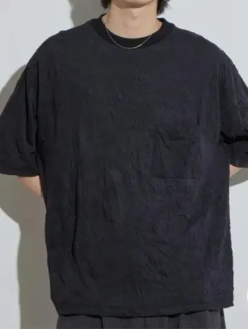 캐치 와셔 T셔츠 블랙 XL 빅 사이즈