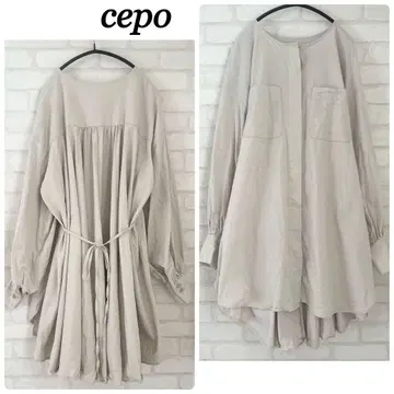 cepo 세포 긴팔 튜닉 셔츠 티셔츠 상의