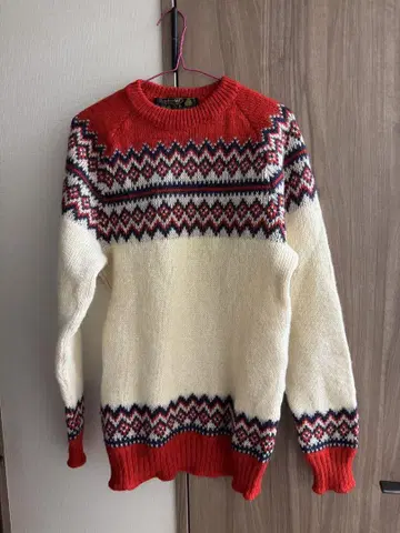 nordstrikk 페어아일 패턴 니트 스웨터 구제 의류 크리스마스
