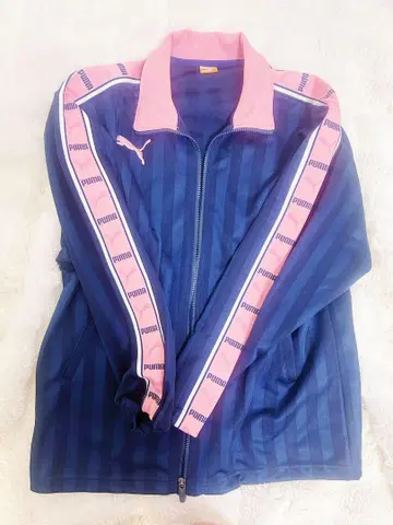 PUMA 저지 네이비 핑크
