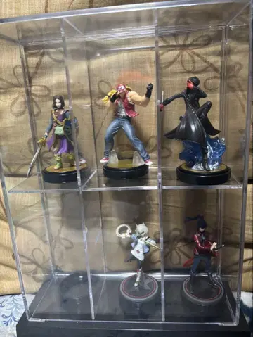 Nintendo Switch amiibo 5체 + 케이스 세트 판매