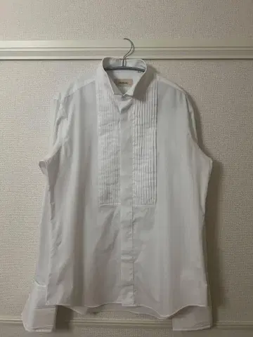 meyou 화이트 포멀 셔츠 LL 턱시도 스타일