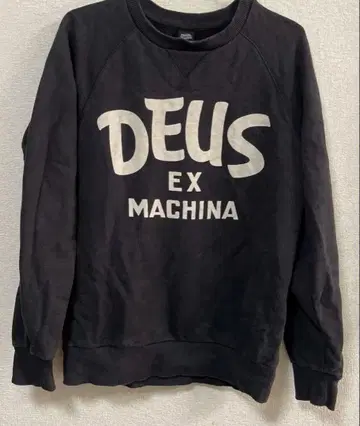 Deus Ex Machina 데우스 엑스 마키나 맨투맨 블랙