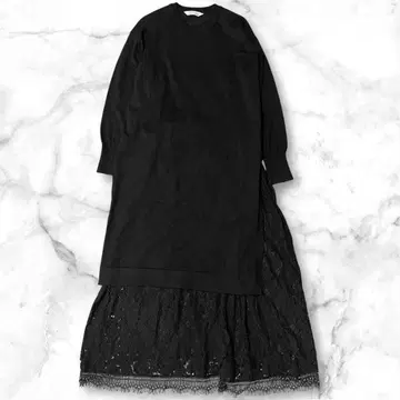 TORRAZZO DONNA 원피스 이소재 레이스 레이어드 모드감