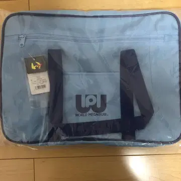WORLD PEGASUS 색스 블루 토트백