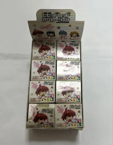 비비드 레드 오퍼레이션 피규어 한 상자 6 상자는 미개봉
