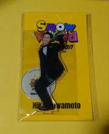 SnowMan 이와모토 테루 Snow World 아크릴 스탠드