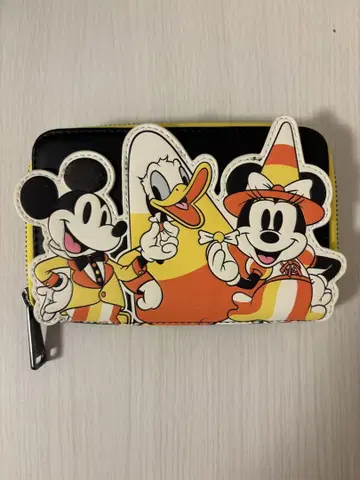 [ 라운지 플라이 ] Disney 할로윈 장지갑 미키 미니 도날드