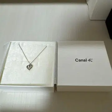 Canal 4C 하트형 목걸이