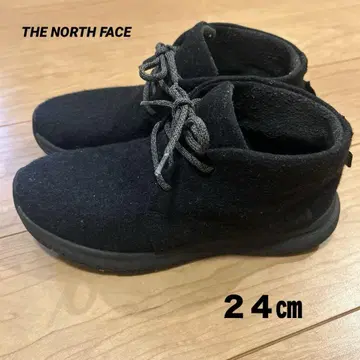 THE NORTH FACE 블랙 울 부츠 24cm