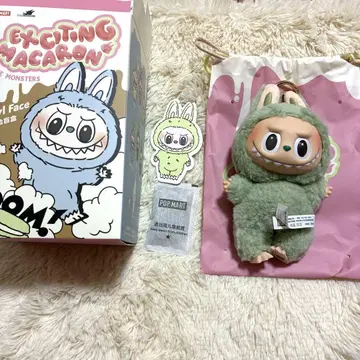 정품 LABUBU 마카롱 미사용 새상품 POPMART