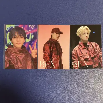 FANTASTICS 트레이딩 카드 BFX 3장 세트