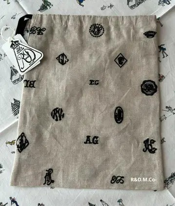 R&D.M.Co-/올드 맨즈 테일러 모노그램 패턴 복조리