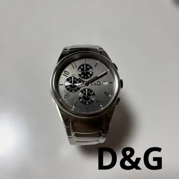 D&G 크로노그래프 손목시계 정크제품 돌체앤가바나 쿼츠