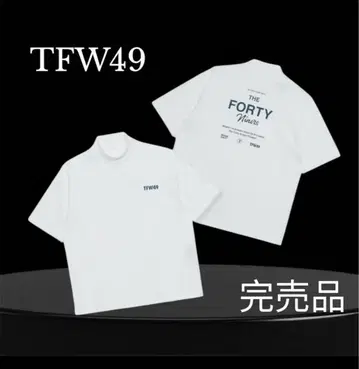 완판템 택 포함 새상품 TFW49 화이트 모크넥 M 2025 신상